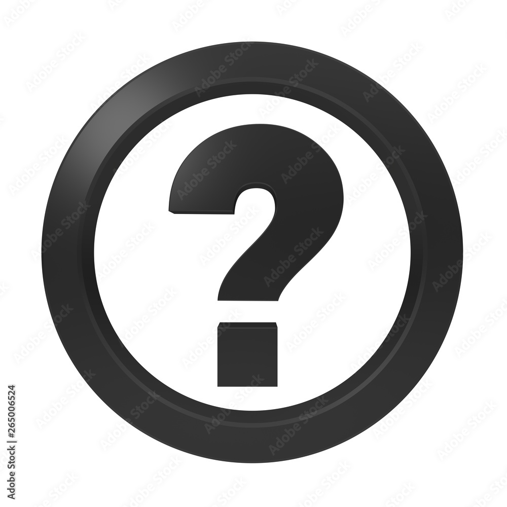 question mark interrogation point black 3d render graphic sign symbol icon isolated on white background in high resolution question mark interrogation point black 3d render graphic sign symbol icon isolated on white background in high resolution