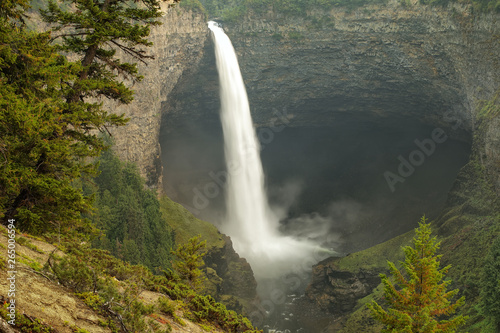 Helmcken Falls on Murtle River in Wells Gray Provincial Park  British Columbia  Canada