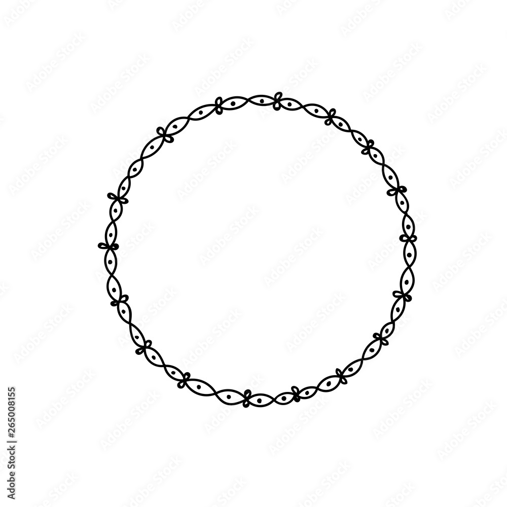 mimimal frame wreath with copy space mimimal frame wreath with copy space
