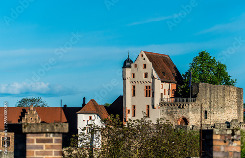 Bawaria, Stary zamek na wzgorzu. Poludniowe Niemcy.
