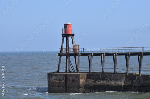 lighthouse on the pier photo