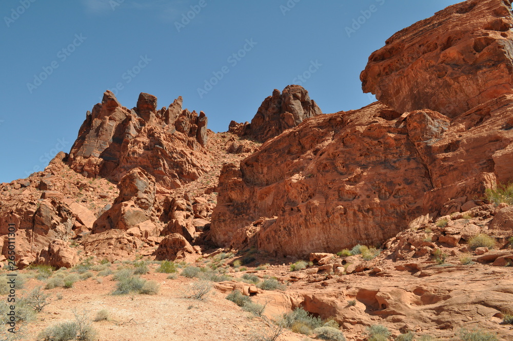 Le parc d'État de Valley of Fire Le parc d'État de Valley of Fire
