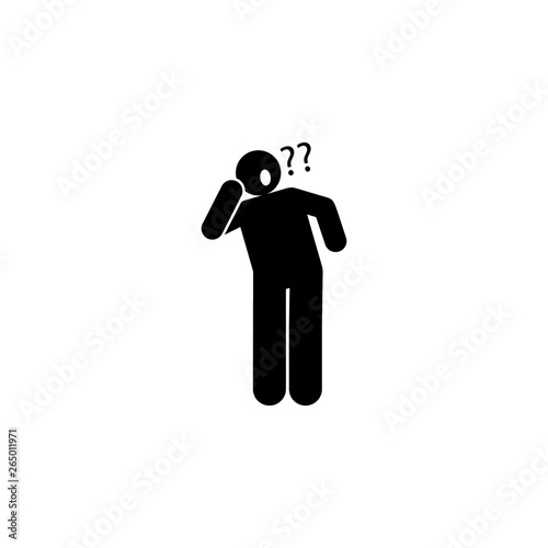 Deaf, ear, man icon. Element of cancer icon. Premium quality graphic design icon. Signs and symbols collection icon for websites
