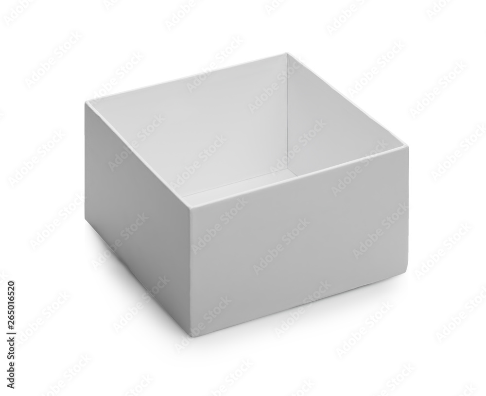 white box isolated on white background clipping path white box isolated on white background clipping path