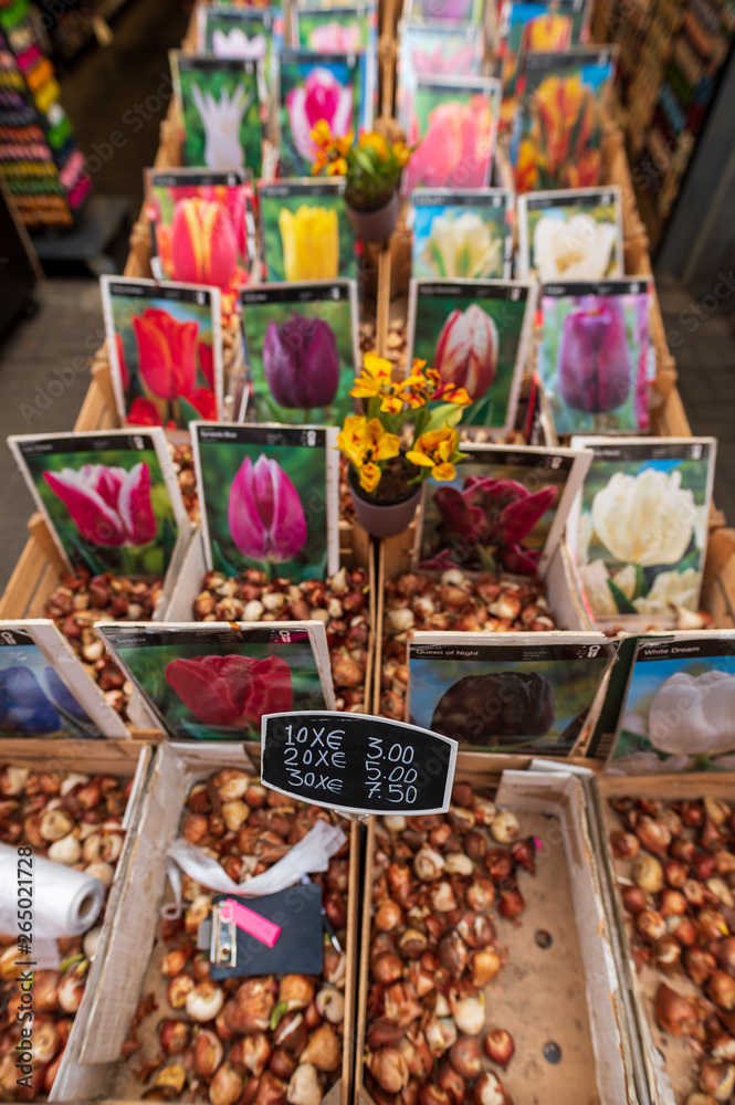 flower market stall