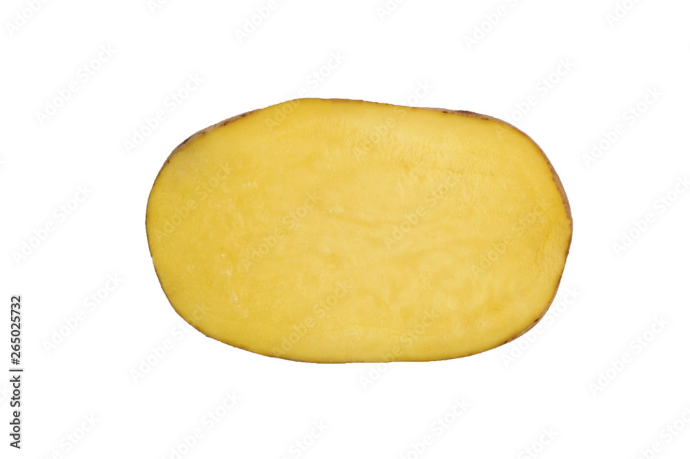 vegan diet: fresh raw organic potatoes, on white, short focus vegan diet: fresh raw organic potatoes, on white, short focus