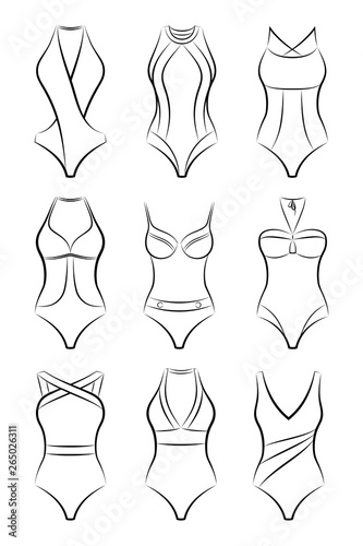 Womens swimwear