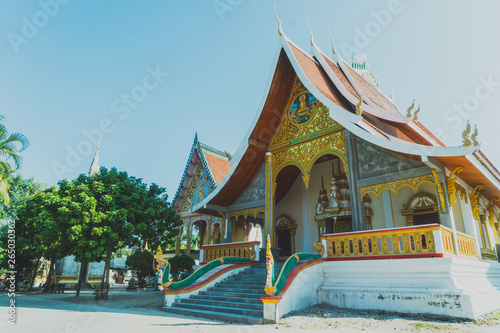 A temple, Savannakhet, Laos