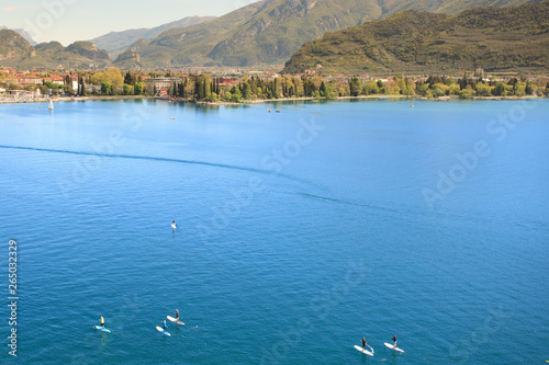 Riva del Garda view from Ponale
