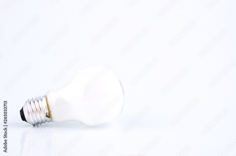 bulb over white background for creative ideas concept bulb over white background for creative ideas concept