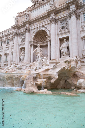 Trevi Fountain or Fontana di Trevi at Piazza Trevi, Rome