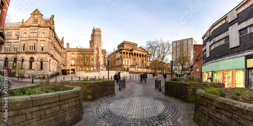 The City of Preston is a city and non-metropolitan district in Lancashire, England. photo