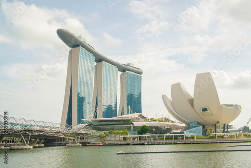 Marina Bay Sands in Singapore.