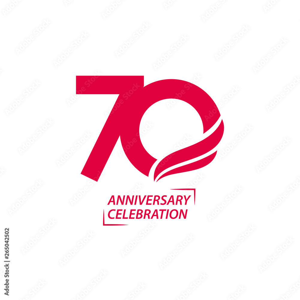90 Year Anniversary Celebration Vector Template Design Illustration