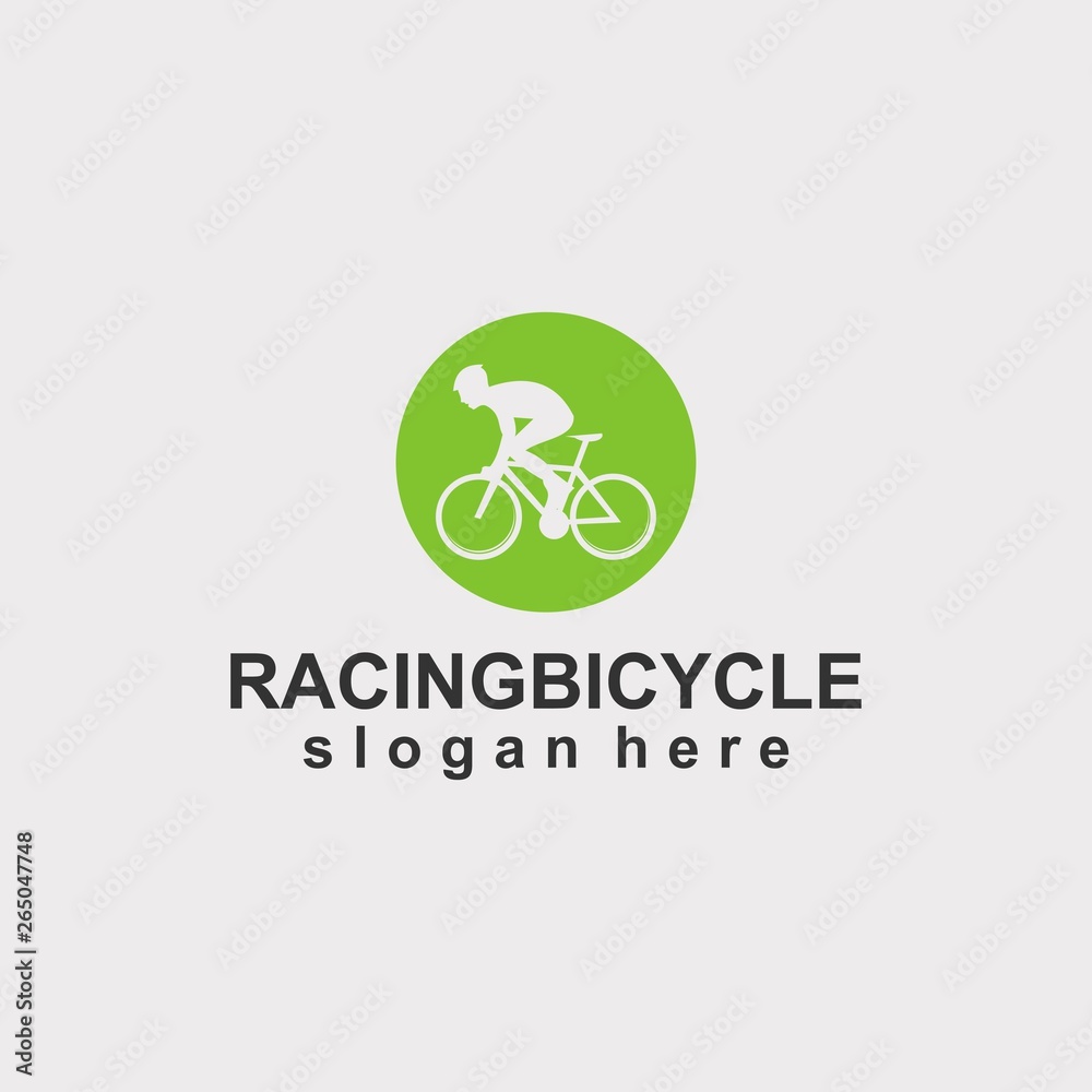 Fototapeta premium BICYCLE LOGO TEMPLATE