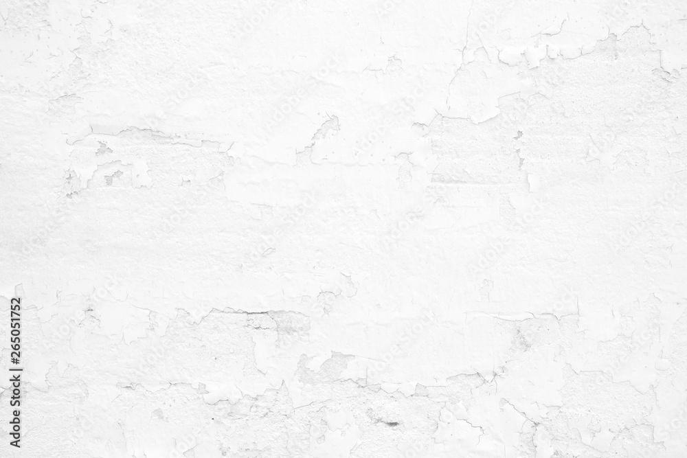 Fototapeta premium White Raw Cool Concrete Wall Texture Background.