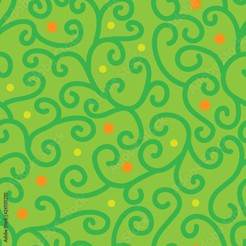 vines seamless pattern plant background wallpaper vector