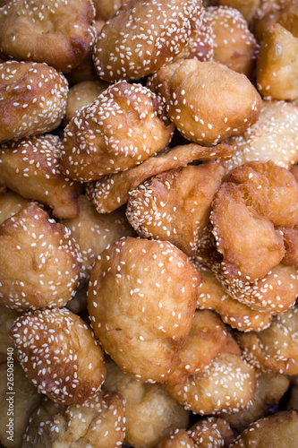 A “Phongko” fried dough snack chinesse style photo