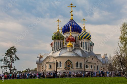 The Church of the Holy good-natured Prince Igor Chernigovsky - cathedral church in the village of Peredelkino in Moscow