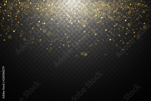 Isolated golden particles