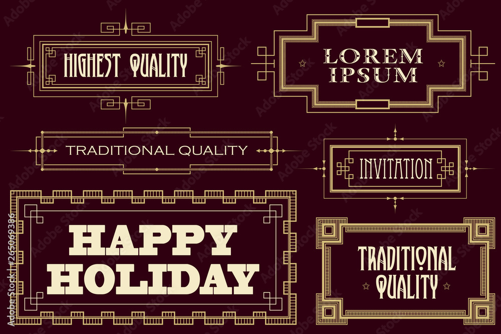 Happy holiday. Template flyer, invitations or greeting cards.