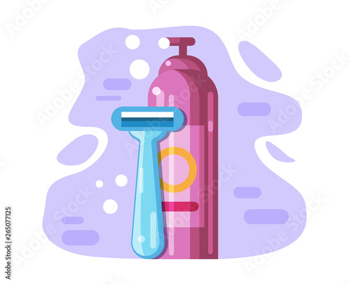 Women s razor and shaving product, hair remover