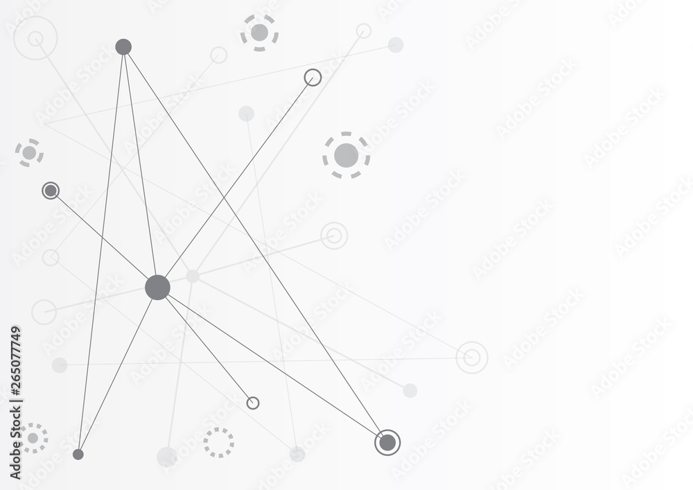 Abstract geometric connect lines and dots.Simple technology graphic background.Illustration Vector design Network and Connection concept. Abstract geometric connect lines and dots.Simple technology graphic background.Illustration Vector design Network and Connection concept.
