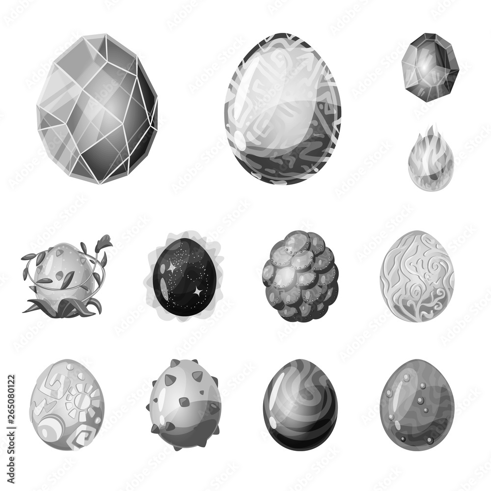 Isolated object of monster and fantasy icon. Set of monster and big vector icon for stock. Isolated object of monster and fantasy icon. Set of monster and big vector icon for stock.