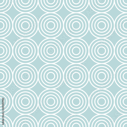 Circle seamless pattern of ...