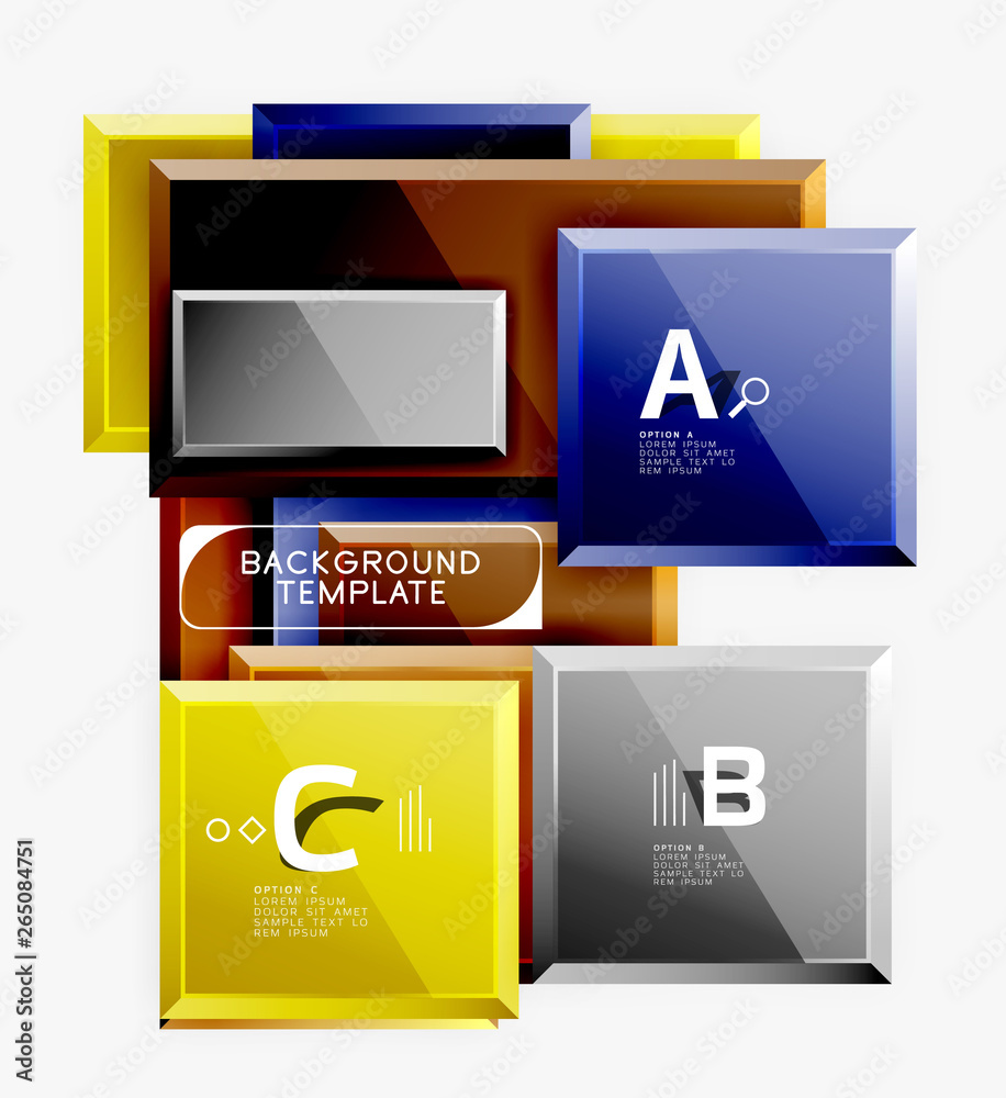 Square geometric composition Square geometric composition
