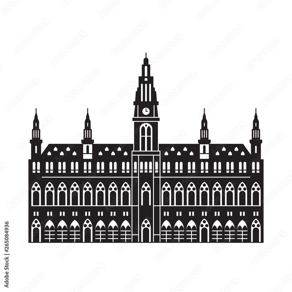 Vienna City Hall Icon