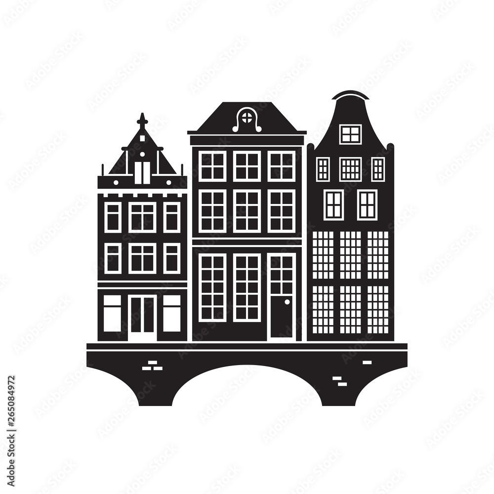 Amsterdam Landmark Icon