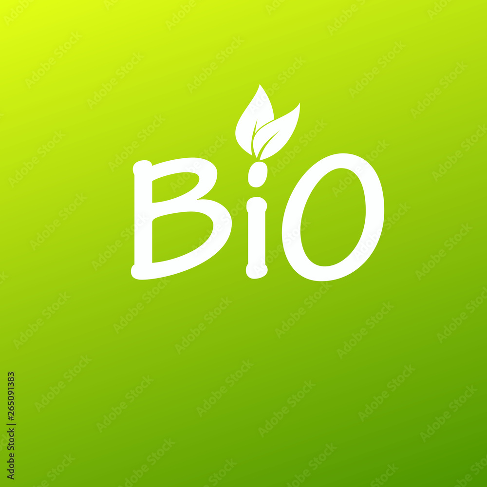 Bio icon. concept illustration for design. Bio icon. concept illustration for design.