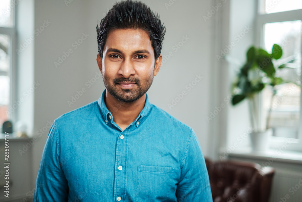 Indian man at a casting Indian man at a casting