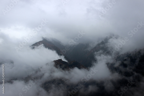 Clouds Over The Mountains