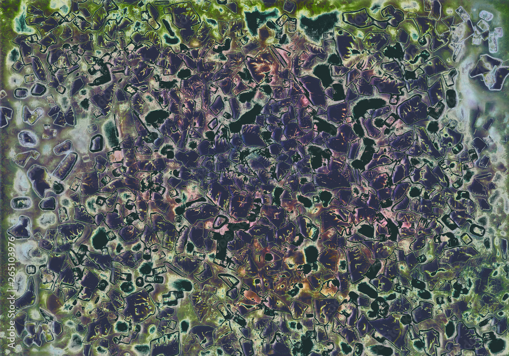 Obraz premium Abstract colorful mosaic glass watercolor acrylic background