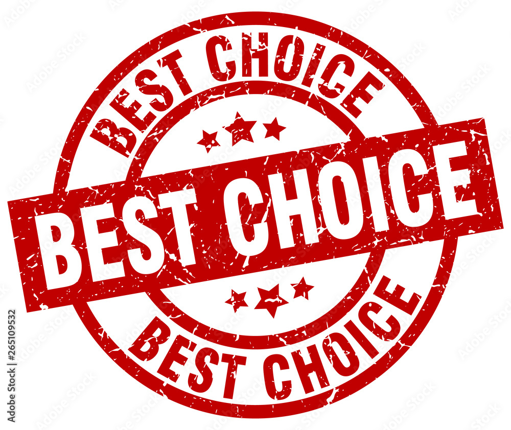 best choice round red grunge stamp best choice round red grunge stamp