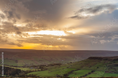 North Yorkshire Moors National Park Sunset