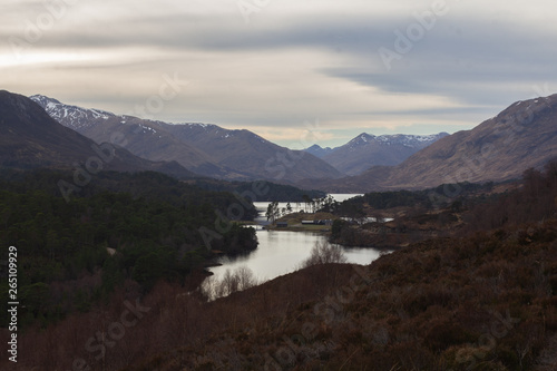 Beautiful valley in Scotland