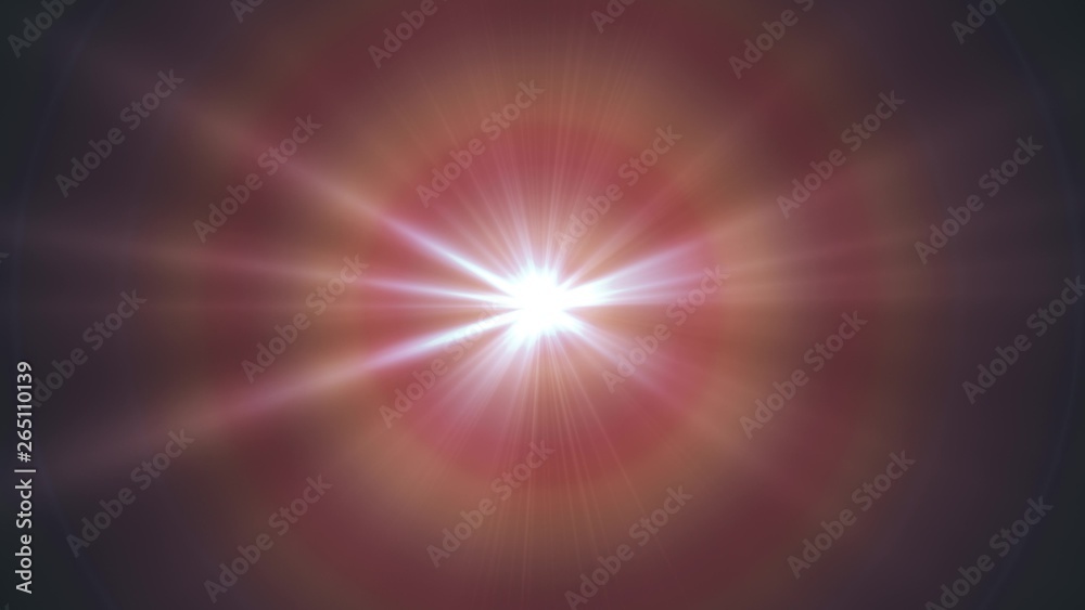 central star shine optical lens flares shiny bokeh illustration art background new natural lighting lamp rays effect colorful bright image