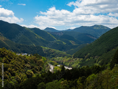 Hokusogi landscape in Kumano  Japan
