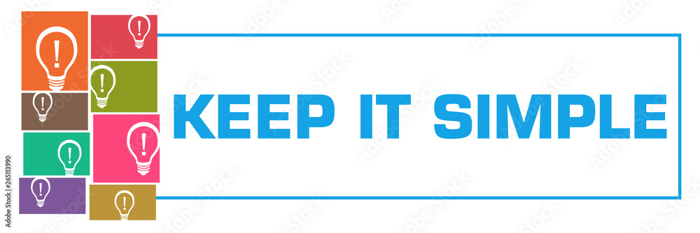 Keep It Simple Colorful Bulbs Grid Left Box Horizontal Keep It Simple Colorful Bulbs Grid Left Box Horizontal