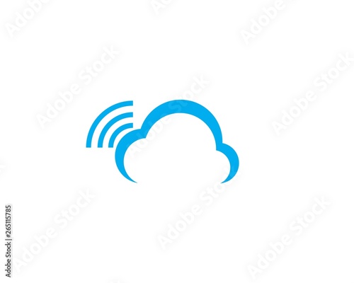 cloud logo vector