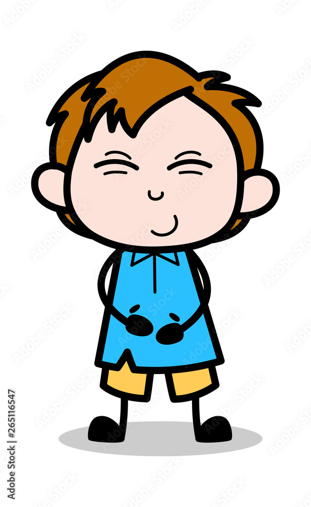 Accidity - School Boy Cartoon Character Vector Illustration Accidity - School Boy Cartoon Character Vector Illustration