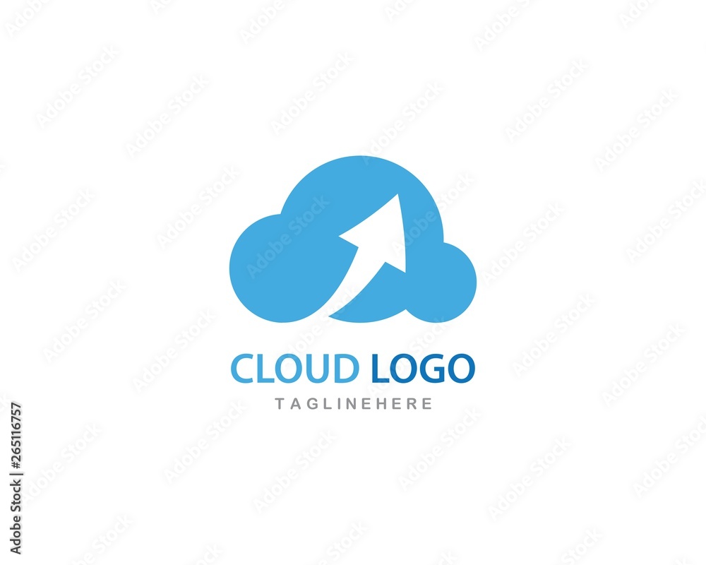 cloud logo vector cloud logo vector
