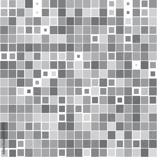 Modern background of gray squares