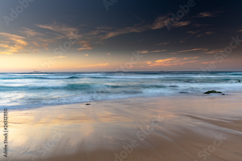 Coastal Sunrise Seascape