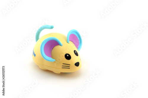 mouse toy in white background