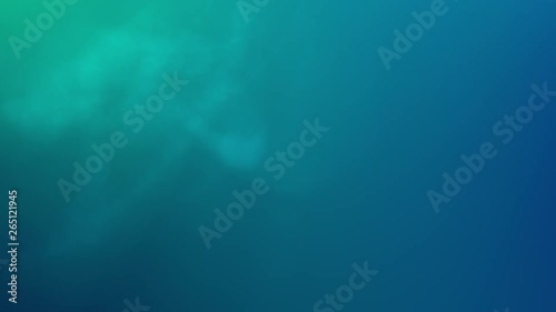 Smooth, clean and abstract, Looped gradient background 4k Video for Underwater, Ocean, Hypnotising, Organic and Fairy Tale Concepts