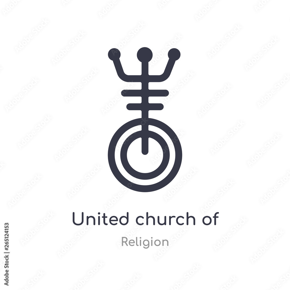 united church of christ icon. isolated united church of christ icon vector illustration from religion collection. editable sing symbol can be use for web site and mobile app united church of christ icon. isolated united church of christ icon vector illustration from religion collection. editable sing symbol can be use for web site and mobile app